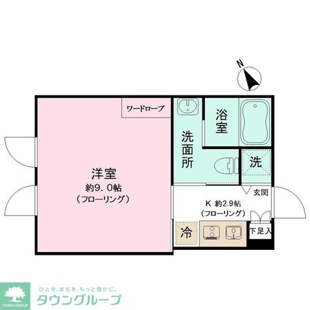 LAPiS中野坂上IIの物件間取画像